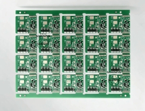 Custom Embedded Wireless Sensor Module PCB Panelized Production Assembly