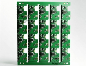 Smart Device Embedded Control Unit Panelized PCBA Board